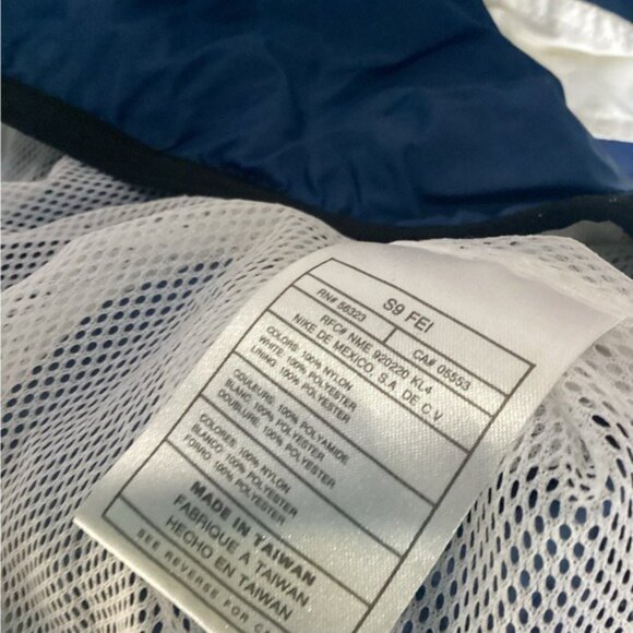 cowgirl argyle boho cozy grandpa dad Nike anorak half zip Jacket size small - Picture 6 of 6